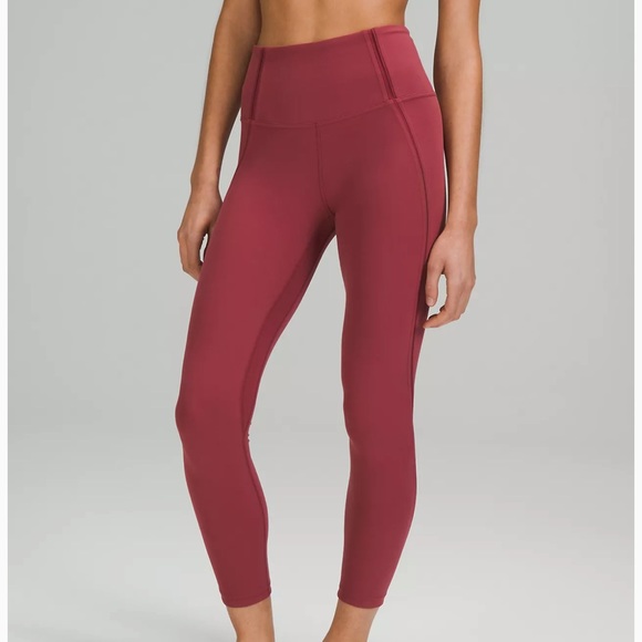 lululemon athletica Pants - Lululemon Nulu Mesh Panels High-Rise Tight 25"